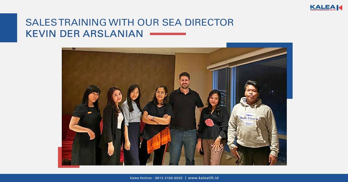 Sales Training oleh SEA Director Kalea