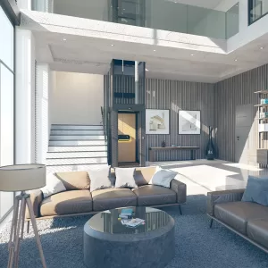 Kalea Lift | Perusahaan Lift Rumah Mewah Indonesia dari Swedia 8 Lift Rumah Kalea X80 Limited