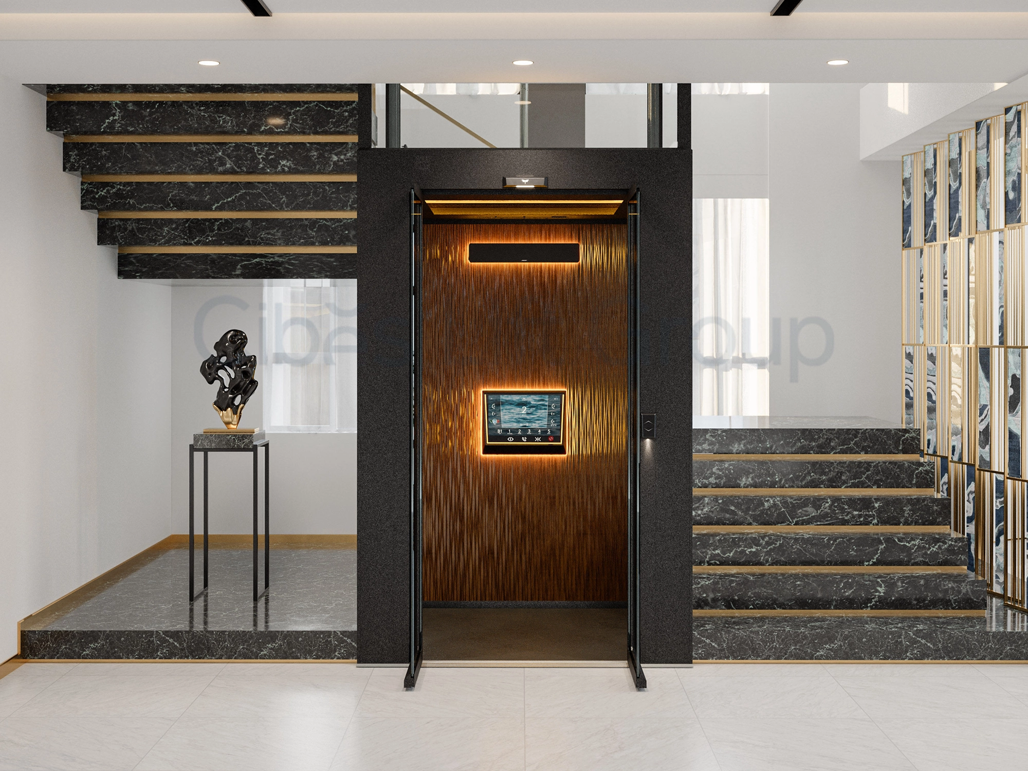 Kalea Lift | Perusahaan Lift Rumah Mewah Indonesia dari Swedia 17 lift rumah antera z90 series